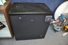 A LOGIK CHEST FREEZER width 80cm depth 54cm height 86cm (PAT pass and working at -18 degrees)(