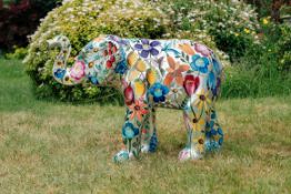 'Daisy' is a silver floral glow in the dark design, inspired by nature, imagination and life itself.