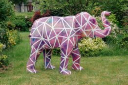 'Geo' embodies the essence of creative expression, playfulness, and contrast. Adorned with a