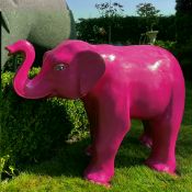 'Barbie' painted by the St Giles Hospice team, This beautiful Barbie-themed sculpture brings