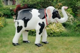 Connie the Calf' Did you know a baby elephant is called a calf? Normally when we think of a calf our