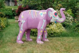 'An elephant never forgets' Inspired by Mexico’s Day of the Dead and the fact that an elephant never
