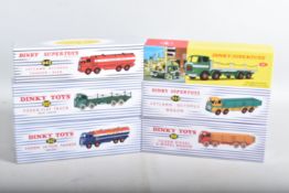 SIX BOXED ATLAS EDITIONS REPRODUCTION DINKY SUPERTOYS FODEN AND LEYLAND LORRY/TRUCK MODELS, Foden