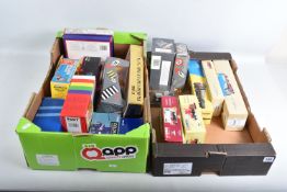 TWO TRAYS OF BOXED DIECAST VEHICLES, to include Corgi models, Lonestar models and others, some