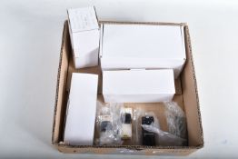 FIVE BOXED K & R REPLICAS TRIUMPH TR2 SPORTS CAR MODELS, all 1/43 scale, 1954 Tourist Trophy car