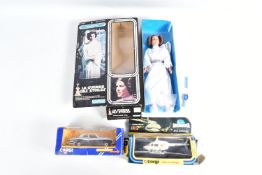 A BOXED 1977 MECCANO STAR WARS 12 PRINCESS LEIA FIGURE, signed La Guerre Des Etoiles, Princesse