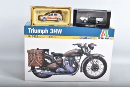 A BOXED MINICHAMPS 1/43 SCALE DIECAST AMPHICAR, 'Polizei Hamburg', No.400 097090, limited edition of