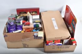 THREE TRAYS OF MIXED BOXED AND UNBOXED DIECAST VEHICLES, some models included in this lot are a