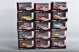 FIFTEEN BOXED LIMITED EDITION CORGI MINI 7 RACING CLUB DIECAST MODEL VEHICLES, the first is a Mini 7