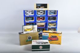 TWENTY BOXED CORGI DIE-CAST MODEL CARS, to include fifteen of the Corgi Collection, a Mini Monte