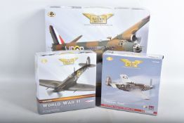 THREE BOXED 1:72 SCALE CORGI AVIATION ARCHIVE DIECAST MODEL AIRCRAFTS, the first a Supermarine