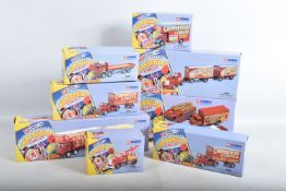 EIGHT BOXED CORGI CLASSICS CHIPPERFIELDS CIRCUS MODEL VEHIICLES, to include an ERF 8 Wheel Rigid
