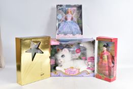 FOUR BOXED MATTEL BARBIE DOLLS, to include aBarbie Collection 'Dolls of the World' Princess of