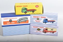 FIVE BOXED ATLAS EDITIONS REPRODUCTION DINKY TOYS GUY LORRY/TRUCK MODELS, Guy Warrior Flat Truck,