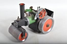 AN UNBOXED MAMOD LIVE STEAM ROLLER, No.SR1, not tested, playworn condition with some paint loss,