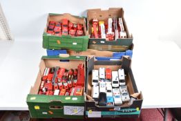 A COLLECTION OF BOXED AND UNBOXED DIECAST AND PLASTIC EMERGENCY SERVICE VEHICLES, vast majority