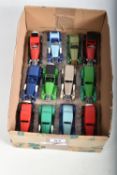 A QUANTITY OF REPAINTED AND RESTORED TOOTSIETOYS CARS, to include assorted Town Cars, Roadsters,