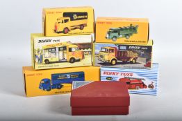 SEVEN BOXED ATLAS EDITIONS REPRODUCTION FRENCH DINKY TOYS LORRY/TRUCK MODELS, Ford Camion Bache '