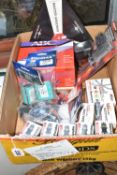 A QUANTITY OF ASSORTED RADIO CONTROLLED AIRCRAFT SPARE PARTS, majority still sealed in original