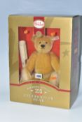 A BOXED STEIFF HAMLEYS 'RICHARD STEIFF ONE HUNDRED YEARS 1902-2002 CELEBRATION BEAR', no 660825, the