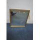 A GILT FRAMED WALL MIRROR, 82cm x 63cm, along with two other mirrors (condition report: teak - Image 4 of 4