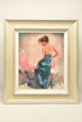 MARK SPAIN (BRITISH CONTEMPORARY) 'POETRY IN MOTION', a signed limited edition print on board, 54/