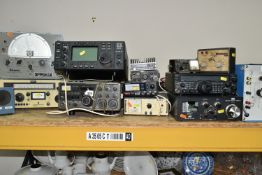A QUANTITY OF HAM RADIOS, a collection of amateur radio equipment to include an Irwin