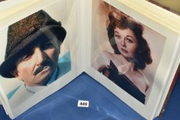 PHOTOGRAPH / AUTOGRAPH ALBUM, One Album containing 128 photographs, studio photographs, publicity