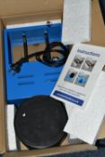 A BOXED 'BEACH LAPIDARY LTD, METAL BARRELLING MACHINE', kit number MB5, EU plug, 5lb barreling base,