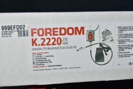 FOREDOM PENDANT MOTOR SR JEWELLERS KIT QUICK RELEASE SYSTEM, model number K.2220, (condition report: