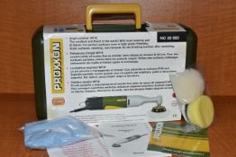 A 'PROXXON' POLISHING ANGLE POLISHER KIT, EU plug, No. 28 660, Mircomat system (condition report: