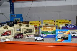 A COLLECTION OF DIECAST VEHICLES, mainly boxed, to include a Matchbox London Bus MB 17 with