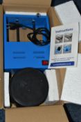 A BOXED 'BEACH LAPIDARY LTD, METAL BARRELLING MACHINE', kit number MB5, EU plug, 5lb barreling base,