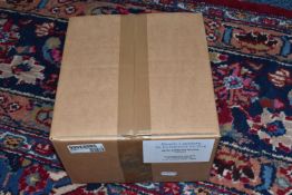 A BOXED BEACH LAPIDARY METAL BARRELLING MACHINE, 3lb barreling machine, 3lb paddle barrel, EU