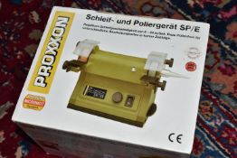A BOXED PROXXON POLISHER GRINDER, product number 999E6601, EU plug (condition report: new in box,