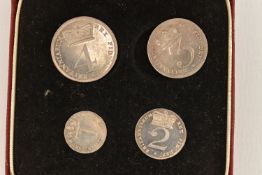 A GEORGE III CASED SET OF HIGH GRADE MAUNDY COINS 1820