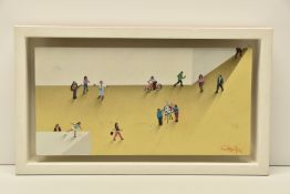 CRAIG ALAN (AMERICA 1971) 'BLOCK PARTY', dancers, musicians an artist and other figures, signed
