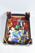 A QUANTITY OF UNBOXED AND ASSORTED MATCHBOX 1-75 SERIES REGULAR WHEELS MODELS, to include Jaguar