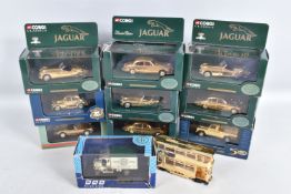 A TRAY OF BOXED AND UNBOXED DIECAST GOLD PLATED MODEL VEHICLES, to include a BBC television sixty
