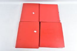 BOX WITH 4 ALBUMS OF GB FDCS 1970S TO 1990S