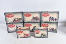 EIGHT BOXED CORGI VINTAGE GLORY OF STEAM LIMITED EDITION 1:50 SCALE MODELS, to include two Garrett