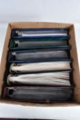 COLLECTION OF STAMPS IN SIX ALBUMS, four albums are GB FDCS to approximately 2008,the other two
