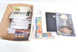 BOX OF STAMPS INCLUDING COVERS, mint odds, Westminster folder with imperfect Penny red, presentation