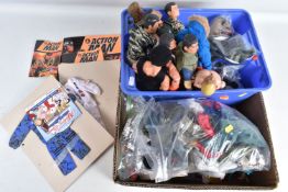 A COLLECTION OF UNBOXED AND ASSORTED ACTION MAN FIGURES, CLOTHING AND ACCESSORIES, mix of Palitoy
