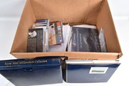 LARGE COLLECTION OF GB STAMPS INCLUDING APPROX 100 PRESENTATION PACKS FROM 2000S AND APPROX 30