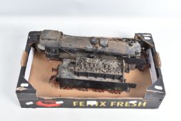 A SCRATCHBUILT O GAUGE MODEL OF A GERMAN RAILWAYS CLASS 50 2-10-0 LOCOMOTIVE AND TENDER, No.50
