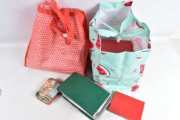 GB STAMP COLLECTION IN TWO BAGS WITH USED FROM A COUPLE OF PENNY REDS TO 1990S, FDCS TO 1990S AND