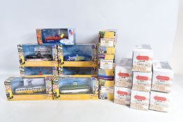 A COLLECTION OF BOXED CORGI OOC BLACKPOOL BRUSH RAILCOACH TRAMS, to include Royal British Legion