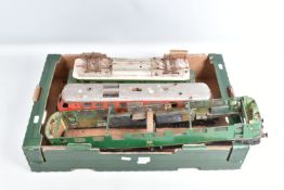 TWO SCRATCHBUILT O GAUGE MODELS OF GERMAN LOCOMOTIVES, D.R. class 05 electric locomotive in green