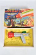A BOXED 1950'S MERIT SPACE PILOT 3 COLOUR SUPER-SONIC GUN, Cat. No.3535, not tested, appears